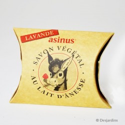 Savon bio au lait d'ânesse à la lavande - 100g