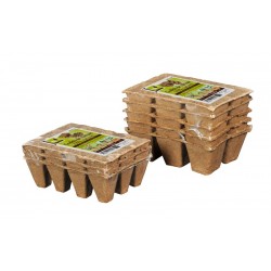 30 POTS CARRE 6 X 6 CM EN PLAQUES