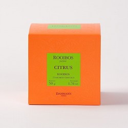 Rooibos Citrus Dammann - Boîte de 25 sachets Cristal