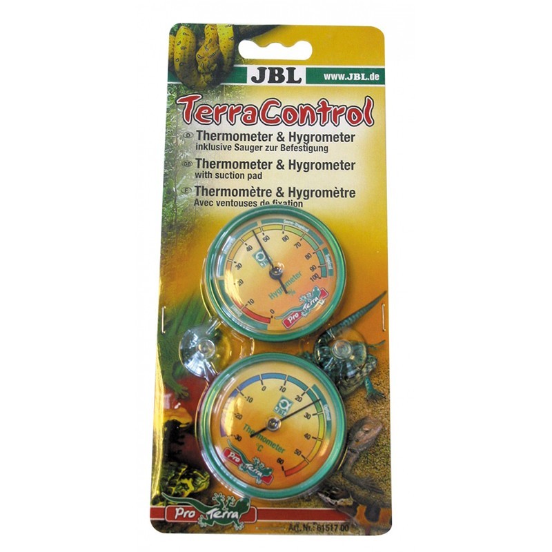 Thermomètre et hygromètre "TerraControl" - JBL Thermomètre et hygromètre "TerraControl" - JBL