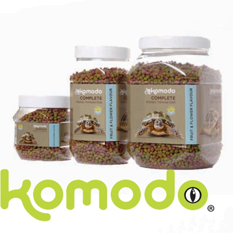 Granulés pour tortue de terre saveur fruits & fleurs Komodo - 170g