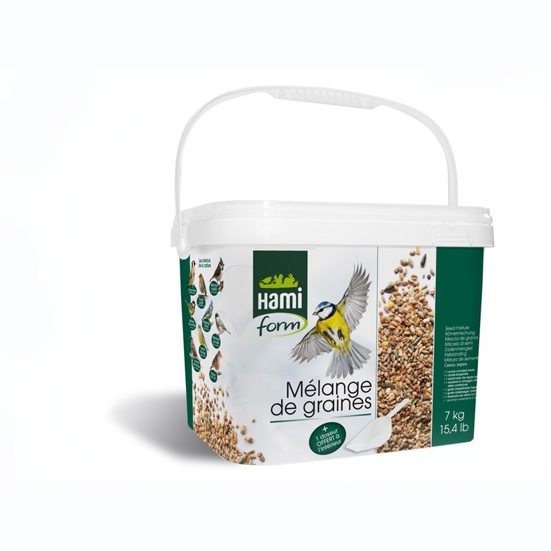 Mélange oiseaux du ciel HamiForm -seau de 7kg Mélange oiseaux du ciel HamiForm -seau de 7kg