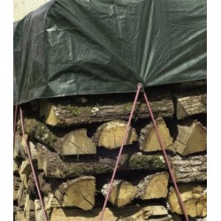 PROTEX WOOD Bâche protection bois co-extrudée Vert 1,50x6m - Jardiland