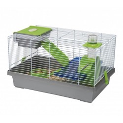 Cage pour hamster Mica grise