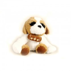 SAINT BERNARD PELUCHE15CMBRUN