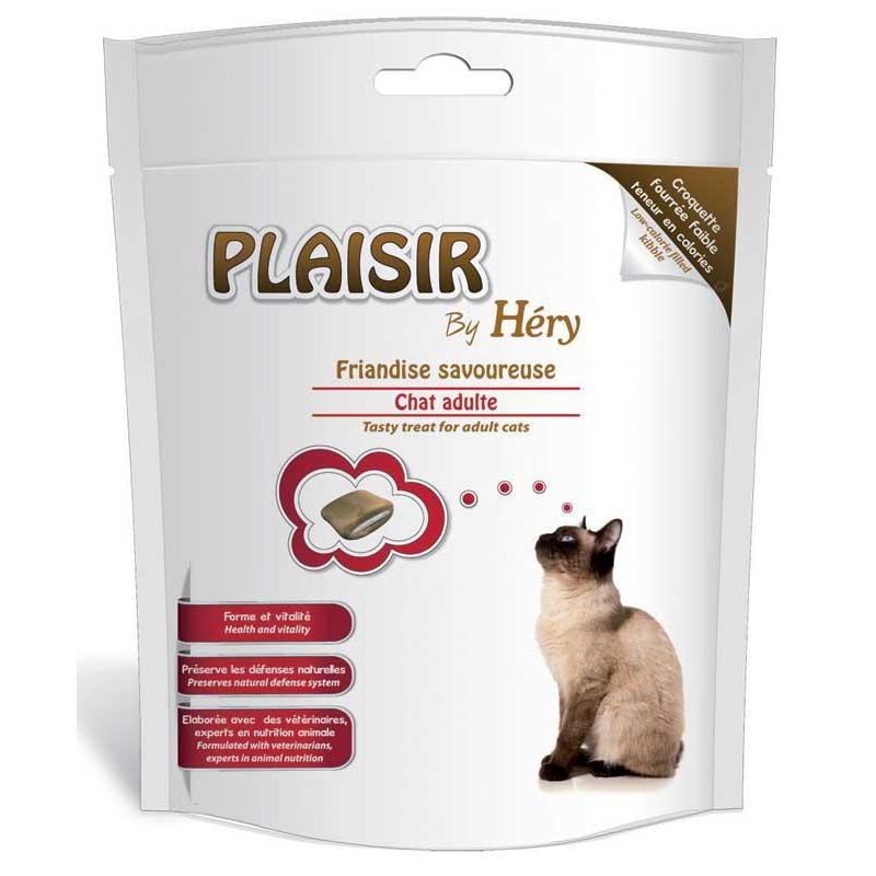 Friandises "Plaisir" pour chats adultes Laboratoires Héry 50g Desjardins.fr