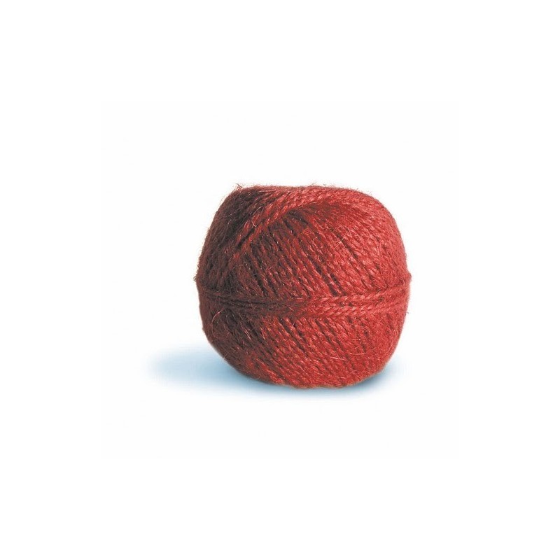 Pelote Jute Framboise - 75 m 