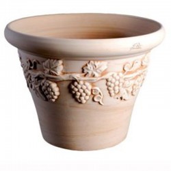 Cuvier Goicoechea "Raisin" terre cuite - ø27x21cm