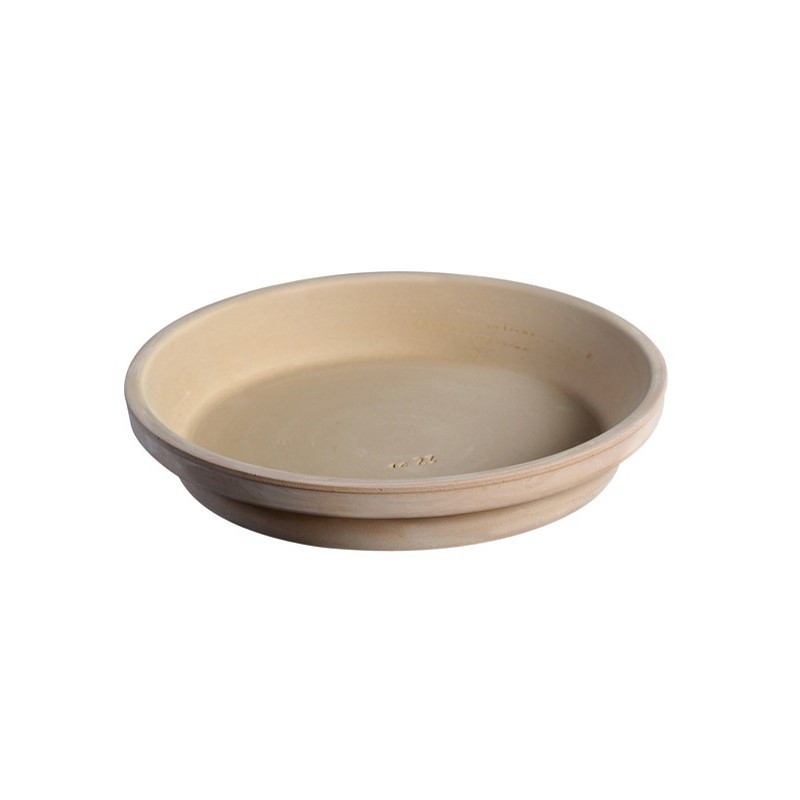 Soucoupe ronde Goicoechea terre cuite - ø25cm Soucoupe ronde Goicoechea terre cuite - ø25cm