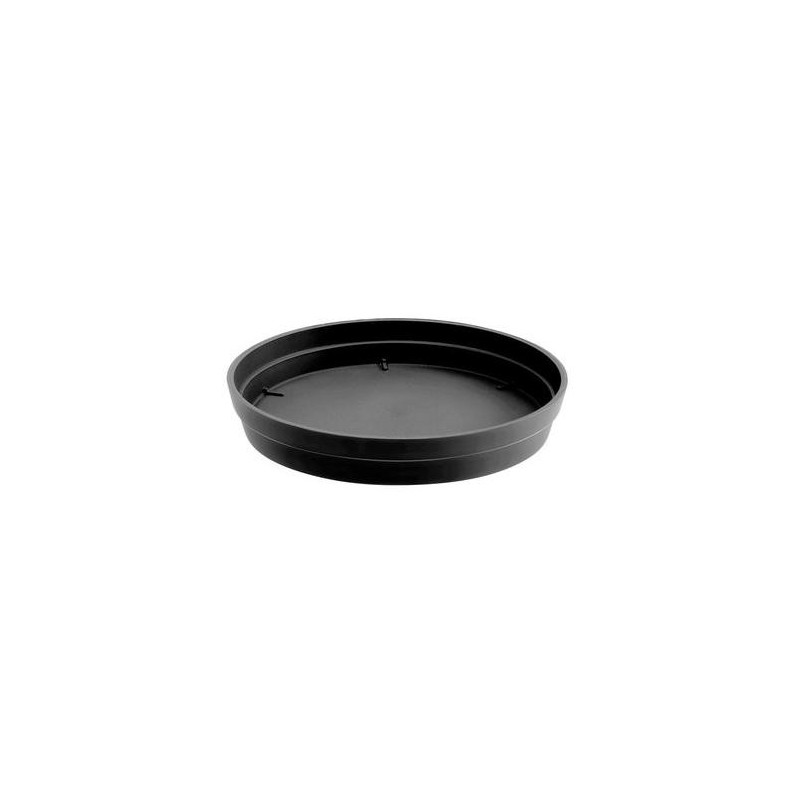 Soucoupe Toscane ø22,5cm - Gris anthracite Soucoupe Toscane ø22,5cm - Gris anthracite