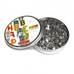 Boite de 26 découpoirs "Alphabet" - ScrapCooking®