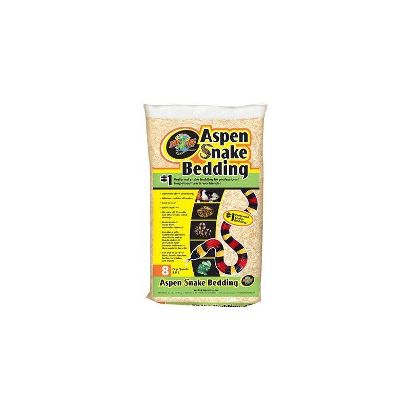 Substrat pour serpent "Aspen Snake Bedding" Zoo Med - 26,4L Substrat pour serpent "Aspen Snake Bedding" Zoo Med - 26,4L