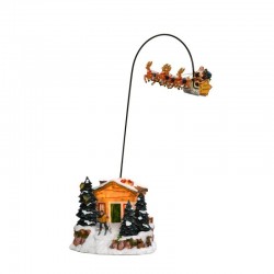 Scène "Santa Flying" - LUVILLE