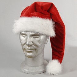 Bonnet père Noël tissu...