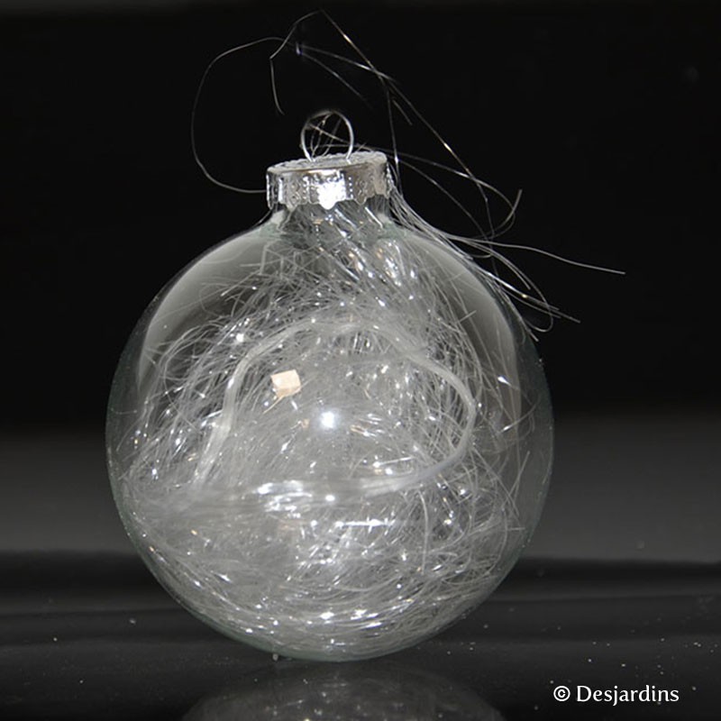 Boule de verre - Joyeux Noël - Signé Garneau
