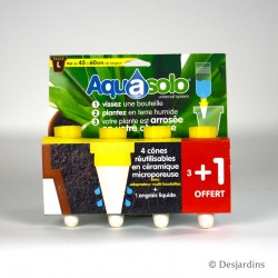 Aquasolo - Pot de 45 à 60 cm - 3+1 gratuit