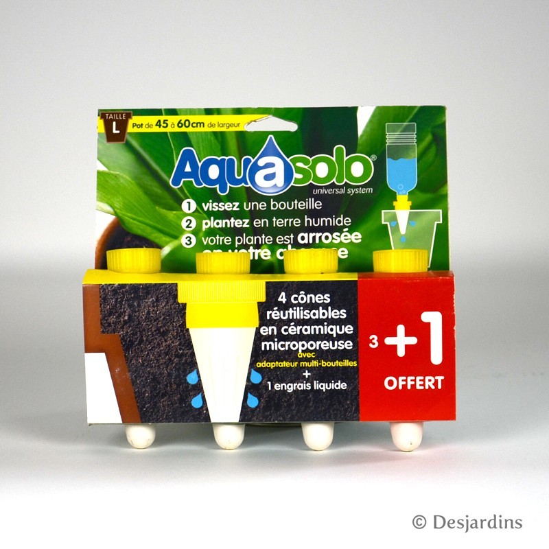 Aquasolo - Pot de 45 à 60 cm - 3+1 gratuit