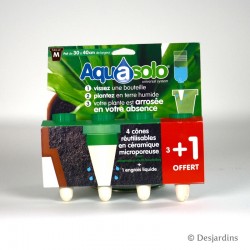 Aquasolo - Pot de 30 à 40cm - 3+1 gratuit