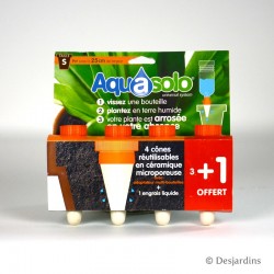 Aquasolo - Pot jusqu'à 25cm - 3+1 gratuit