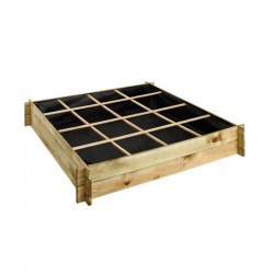 Carré potager en pin -...