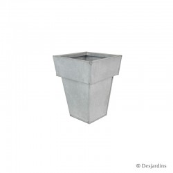 Cache-pot carré haut -...