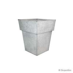 Cache-pot carré haut -...