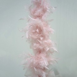 Guirlande plume pink