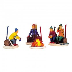 SKIERS' CAMP FIRE - LEMAX