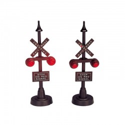 RAILWAY STOP LIGHT SET OF 2...