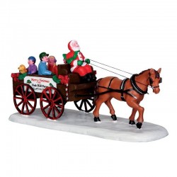 Scène 'Santa's Wagon Ride'...