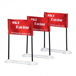 SKI RACING FLAG SET OF 3 -...