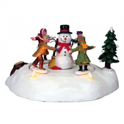 Bonhomme de neige et ses 4...