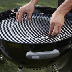 Grille de cuisson GBS inox pour barbecue charbon 57cm Grille de cuisson Weber GBS Ø 57 cm