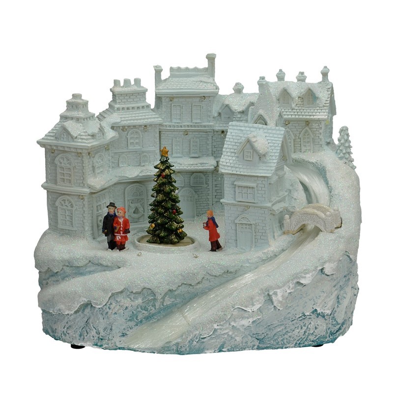 Scène Christmas Village 2 Lumineo Desjardins.fr