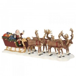 Figurine "Santa Reindeer...