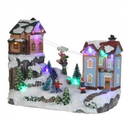 Scène "Ski Lift" LEDs -...