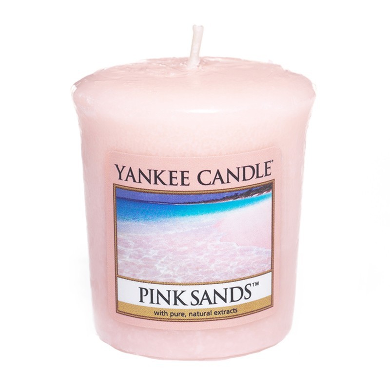 Bougies Yankee Candle - Moyenne jarre Pink sand / Sable rose