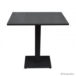 Table Bristol 70x70 grise -...