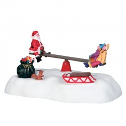 Scène "Santa's seesaws" -...