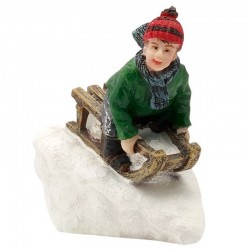 Figurine "Fun On Sledge" -...