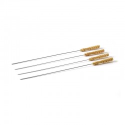 4 brochettes avec manche en...