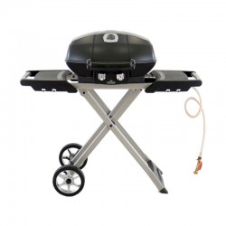 Barbecue gaz sur chariot...