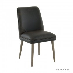 Chaise haute - marron -...