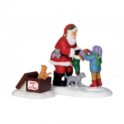 Scène "Santa and Kitten" -...