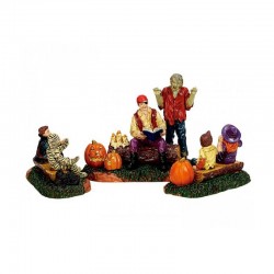 Figurines Storytime Scares X3 de la marque Lemax