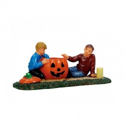 Figurine Pumpkin Carving de la marque Lemax