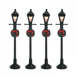 GAS LANTERN STREET LAMP SET...