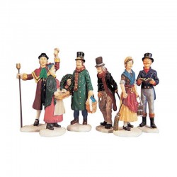 VILLAGE PEOPLE FIGURINES -...