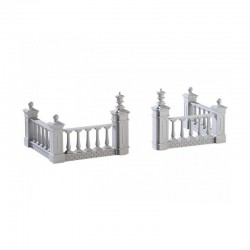 PLAZA FENCE SET OF 4 - LEMAX