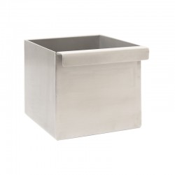Récupérateur carré - inox -...